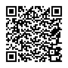 QR Code pour le numéro de téléphone +79587820007