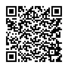 Codice QR per il numero di telefono +85229819610