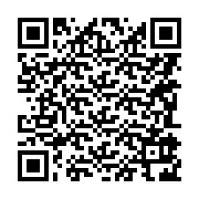 QR код за телефонен номер +85281926952