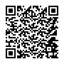 电话号码二维码 +861008677
