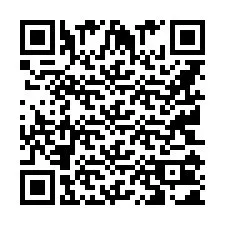 QR код за телефонен номер +8610101002