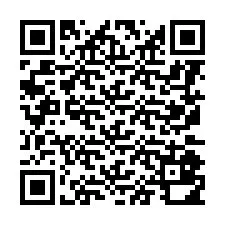 QR-koodi puhelinnumerolle +8617081081785