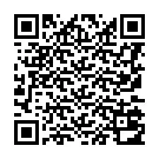 Código QR para número de teléfono +8617101280710