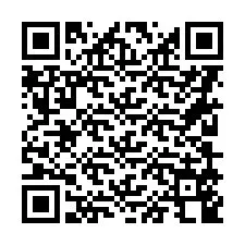 Código QR para número de teléfono +86209548491