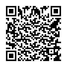 QR Code pour le numéro de téléphone +862161868593