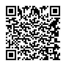 电话号码二维码 +864007650072