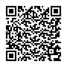 QR Code pour le numéro de téléphone +8657163614454