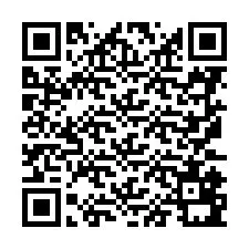 Codice QR per il numero di telefono +8657189157513