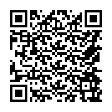 电话号码二维码 +86574967767