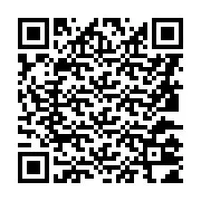 Kode QR untuk nomor Telepon +868310140