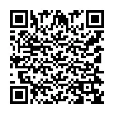 QR-код для номера телефона +911143454600