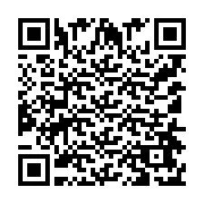 Codice QR per il numero di telefono +911146717400