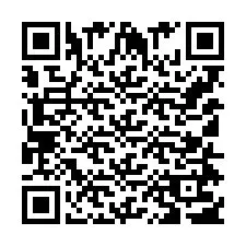 QR Code pour le numéro de téléphone +911147034705