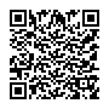 QR-code voor telefoonnummer +911171584700