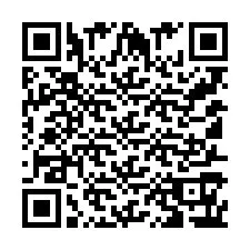 QR-код для номера телефона +911171638600