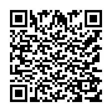 QR-код для номера телефона +911725176511