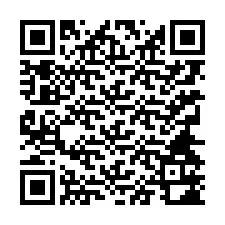 Kod QR dla numeru telefonu +913641823