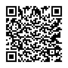 QR-code voor telefoonnummer +9512017497