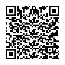 QR-koodi puhelinnumerolle +9512017514