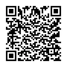 QR-koodi puhelinnumerolle +9512017558