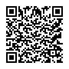 QR-koodi puhelinnumerolle +9512017871