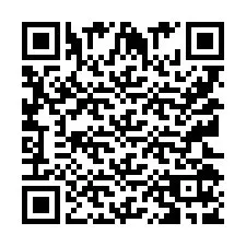 QR-koodi puhelinnumerolle +9512017990