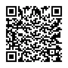 QR-code voor telefoonnummer +9512018006