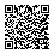 QR-code voor telefoonnummer +9512018011