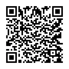 QR-koodi puhelinnumerolle +9512018026