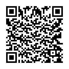 QR-code voor telefoonnummer +9512018072