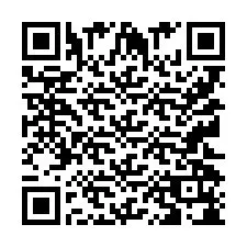 Código QR para número de telefone +9512018075