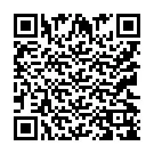 QR Code สำหรับหมายเลขโทรศัพท์ +9512018121