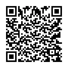 Codice QR per il numero di telefono +9512018164