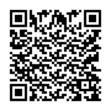 Código QR para número de telefone +9512018174