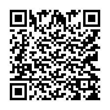 Código QR para número de telefone +9512018222