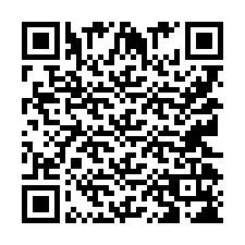 Código QR para número de telefone +9512018257