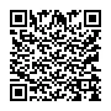 Código QR para número de teléfono +9512018400