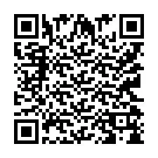 Código QR para número de telefone +9512018412