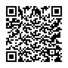 QR-kood telefoninumbri jaoks +9512018615