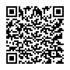 Código QR para número de telefone +9512023458