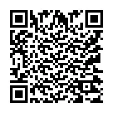 QR-koodi puhelinnumerolle +9512023504