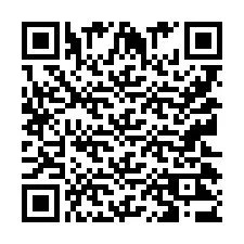 QR-koodi puhelinnumerolle +9512023615