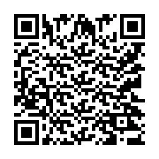 QR-koodi puhelinnumerolle +9512023674