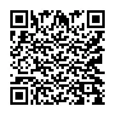 QR-koodi puhelinnumerolle +9512028436