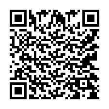 Código QR para número de telefone +9512028447