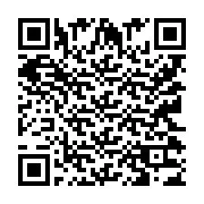 QR-koodi puhelinnumerolle +9512033412