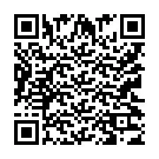 Código QR para número de teléfono +9512033425