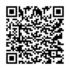 QR-koodi puhelinnumerolle +9512033434