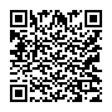 QR Code pour le numéro de téléphone +9512033435