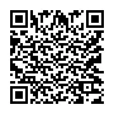 QR-koodi puhelinnumerolle +9512033439